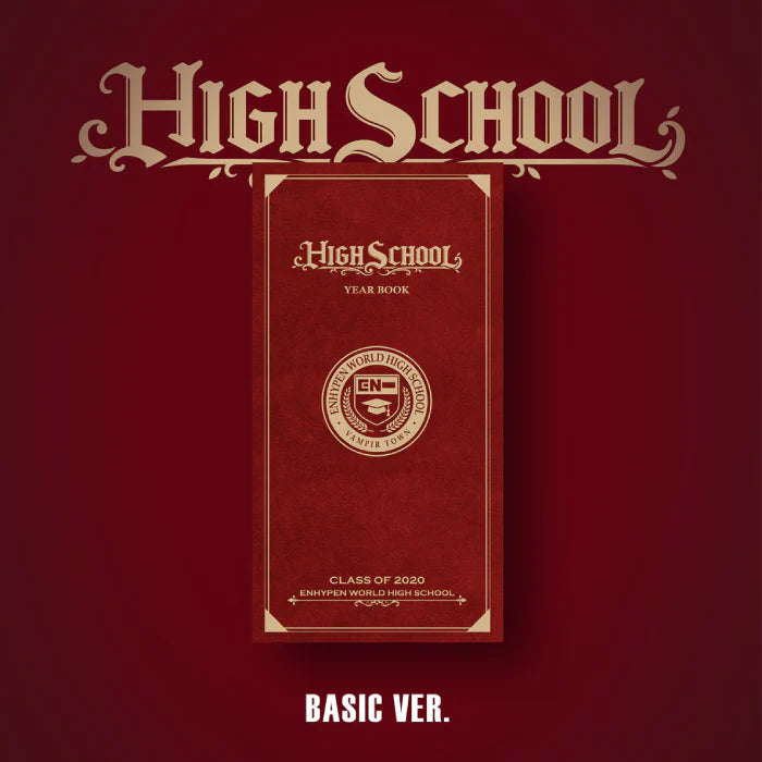 ENHYPEN - WORLD COUPON CARD COLLECTION [HIGH SCHOOL BASIC VER