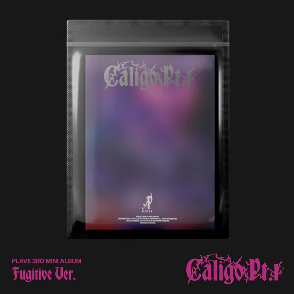 PLAVE 3RD MINI ALBUM - CALIGO PT.1 (FUGITIVE VERSION) w/CARABINER (RANDOM)
