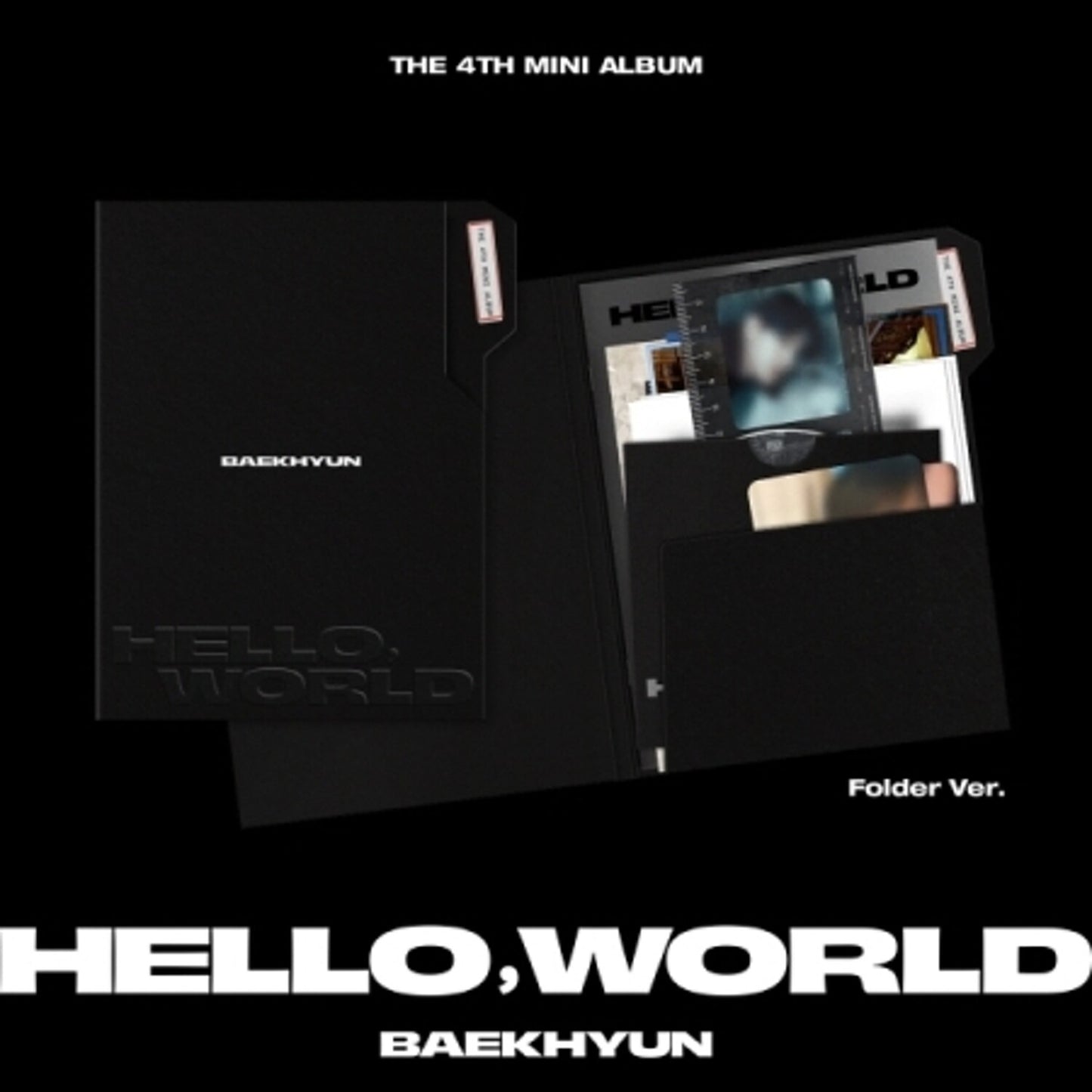 BAEKHYUN 4TH MINI ALBUM - HELLO, WORLD (FOLDER VER.)