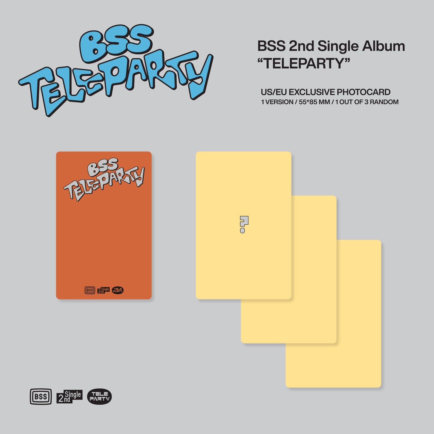 BSS X KPOP BESTIE SPECIAL - BSS(SEVENTEEN) 2ND SINGLE ALBUM - TELEPARTY + WEVERSE LIMITED POB (GA & NA, U.S. EXCLUSIVE)