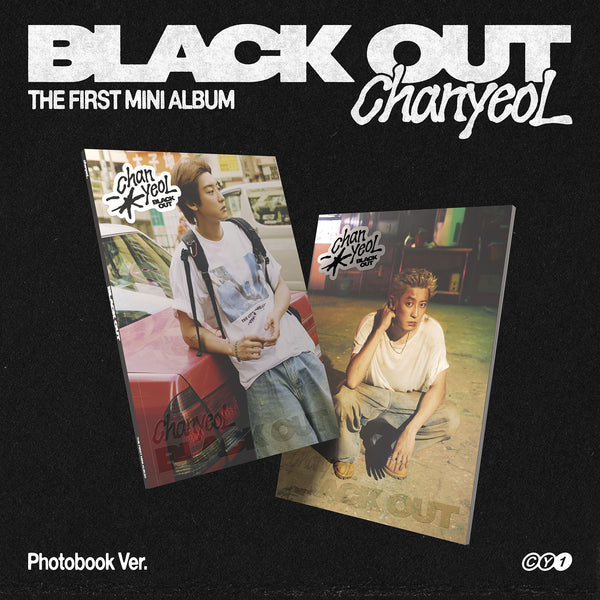 EXO CHANYEOL 1ST MINI ALBUM - BLACK OUT (PHOTOBOOK VER) + POB