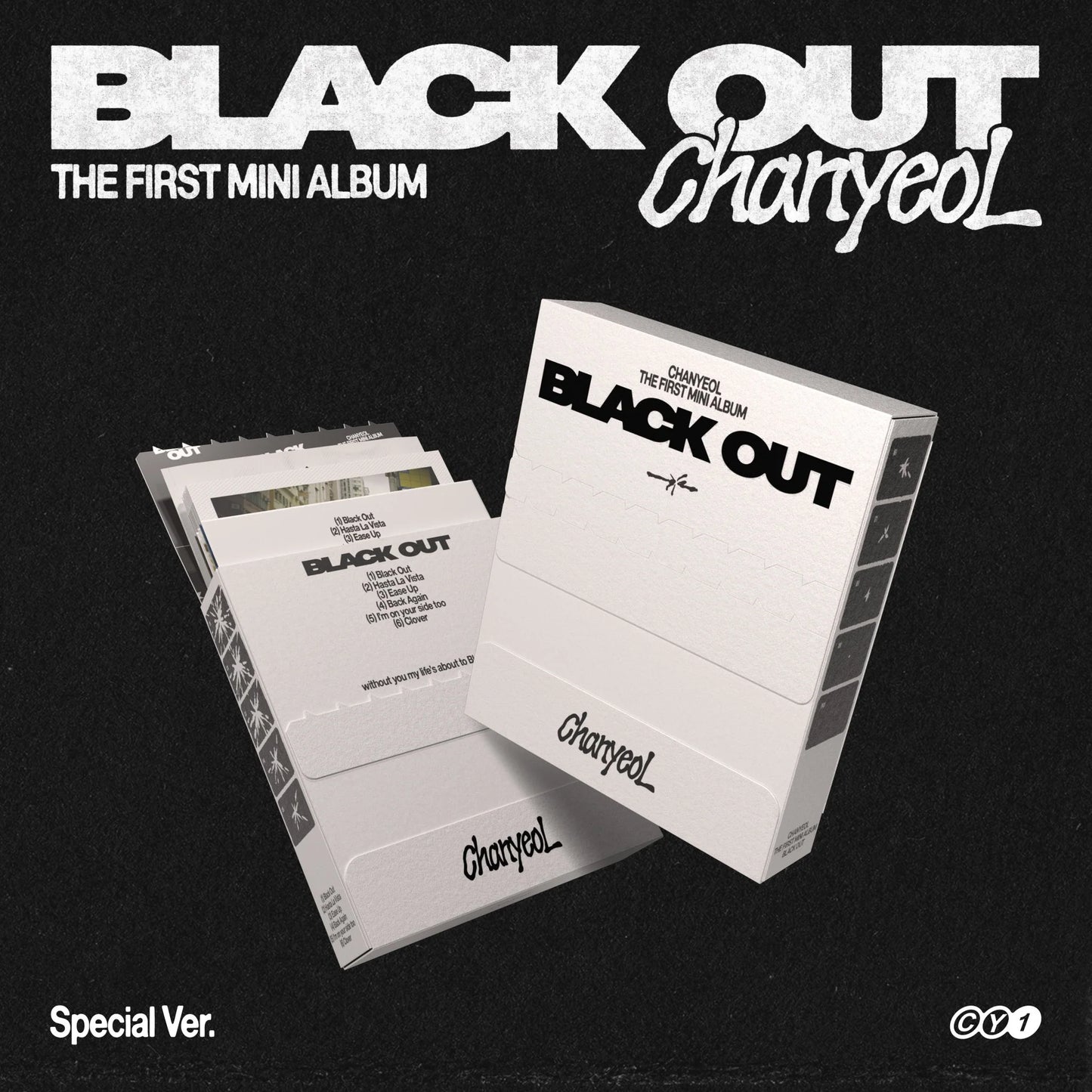 EXO CHANYEOL 1ST MINI ALBUM - BLACK OUT (SPECIAL VER)