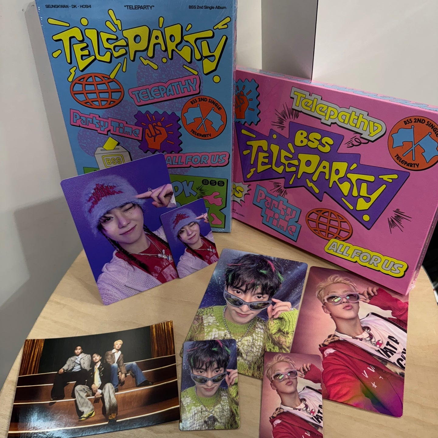 BSS (SEVENTEEN) 2ND SINGLE ALBUM - TELEPARTY (WEVERSE ALBUM SET)