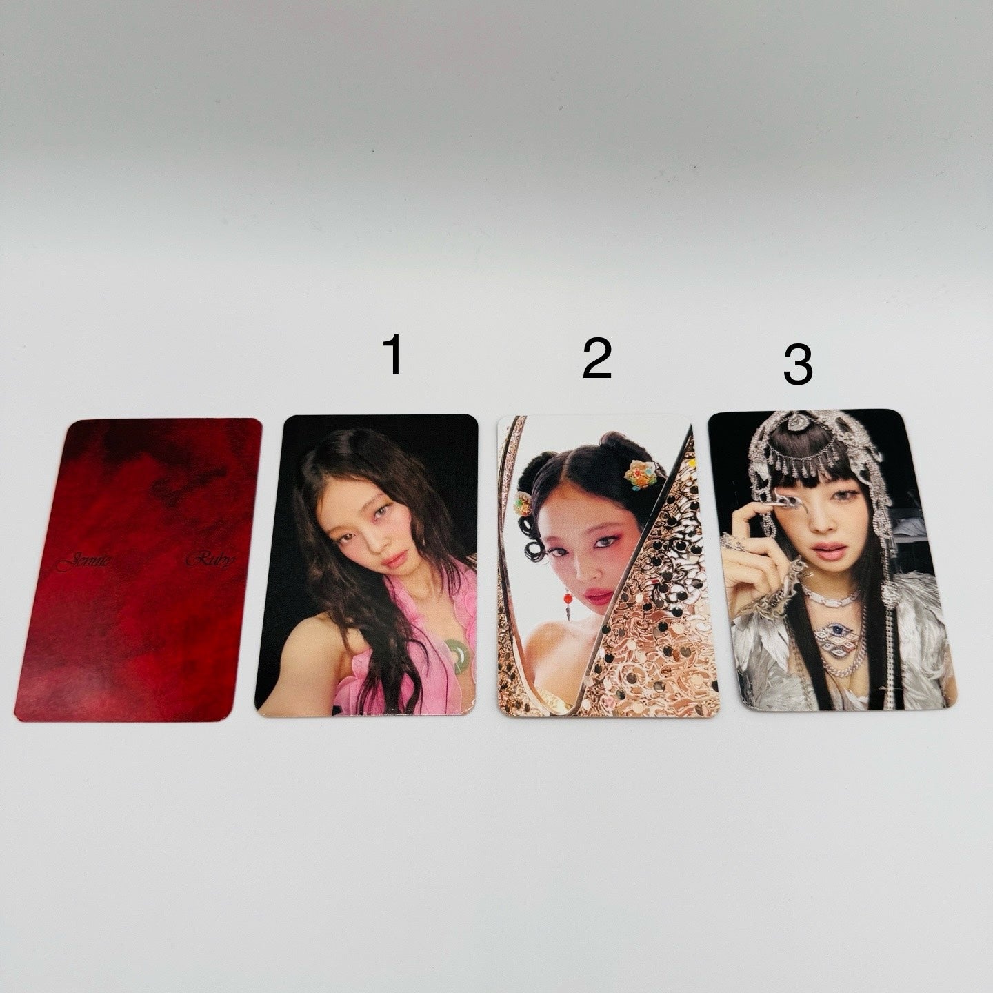 JENNIE (BLACKPINK) 1ST STUDIO ALBUM - RUBY (STANDARD VER.) w/MAKESTAR POB