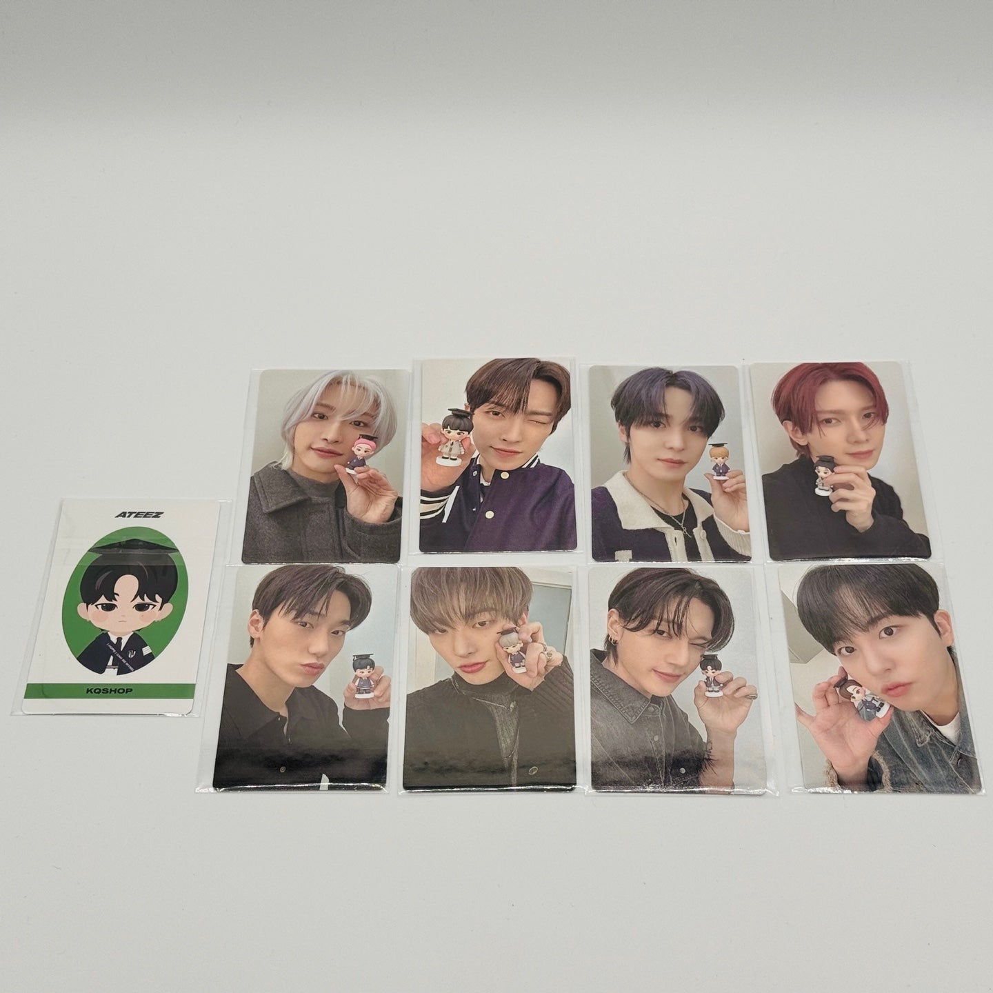 ATEEZ 1ST REPACKAGE EP ALBUM - ZERO : FEVER EPILOGUE (FIGURE/DIARY VER) w/KQ SHOP POB