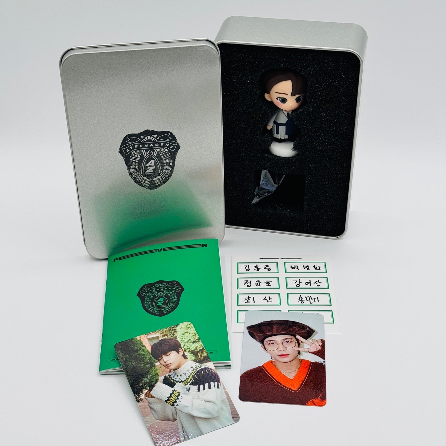 ATEEZ 1ST REPACKAGE EP ALBUM - ZERO : FEVER EPILOGUE (FIGURE/DIARY VER) w/KQ SHOP POB (RANDOM FIGURE)