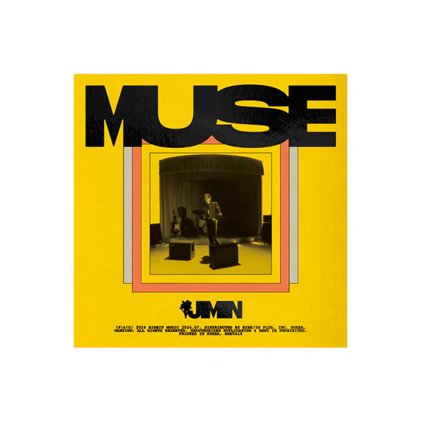 JIMIN (BTS) 2ND ALBUM - MUSE (STANDARD VERSION)