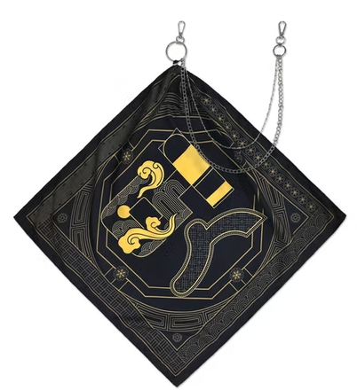 ATEEZ 2025 NORTH AMERICA TOUR [IN YOUR FANTASY] BANDANA KEYRING