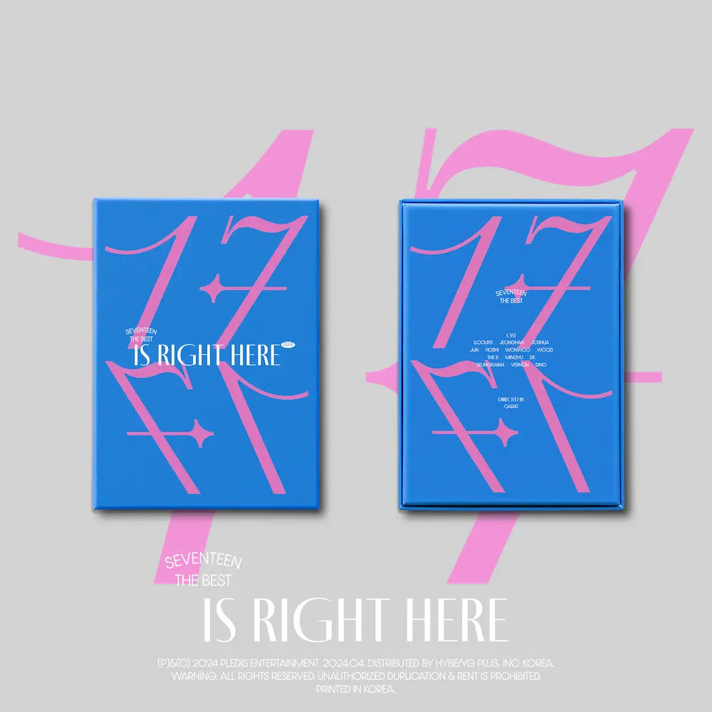 SEVENTEEN BEST ALBUM - 17 IS RIGHT HERE (DEAR VER.)
