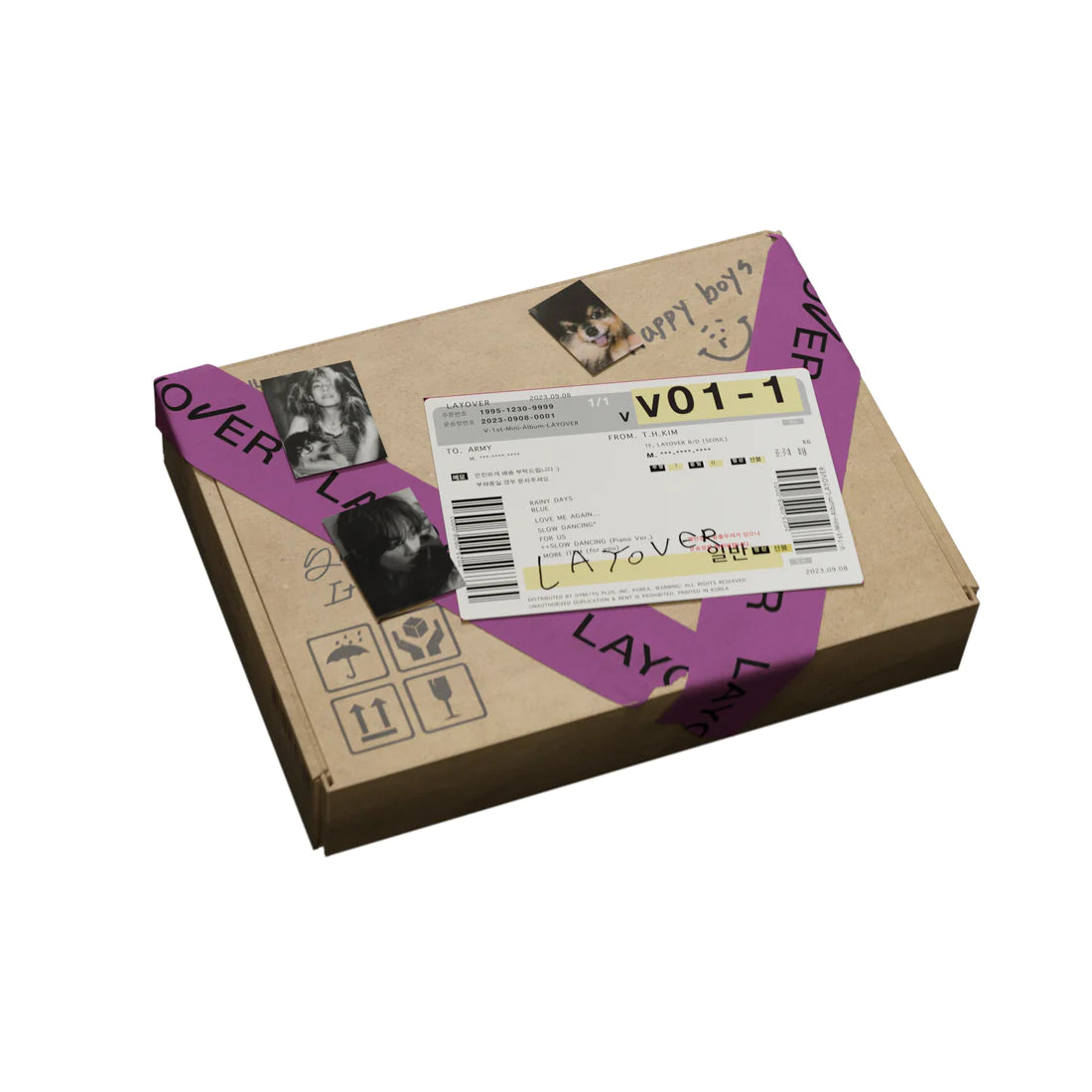 V (BTS) SOLO ALBUM - LAYOVER