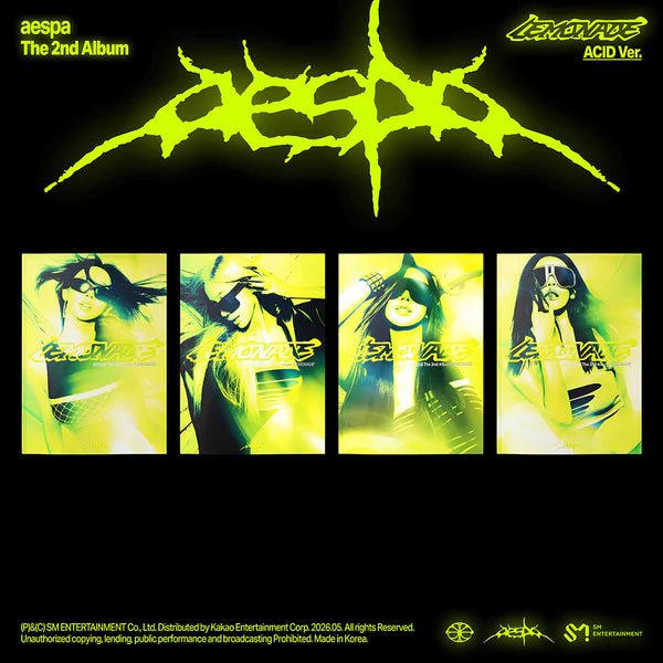AESPA 2ND ALBUM - LEMONADE (ACID VER.)