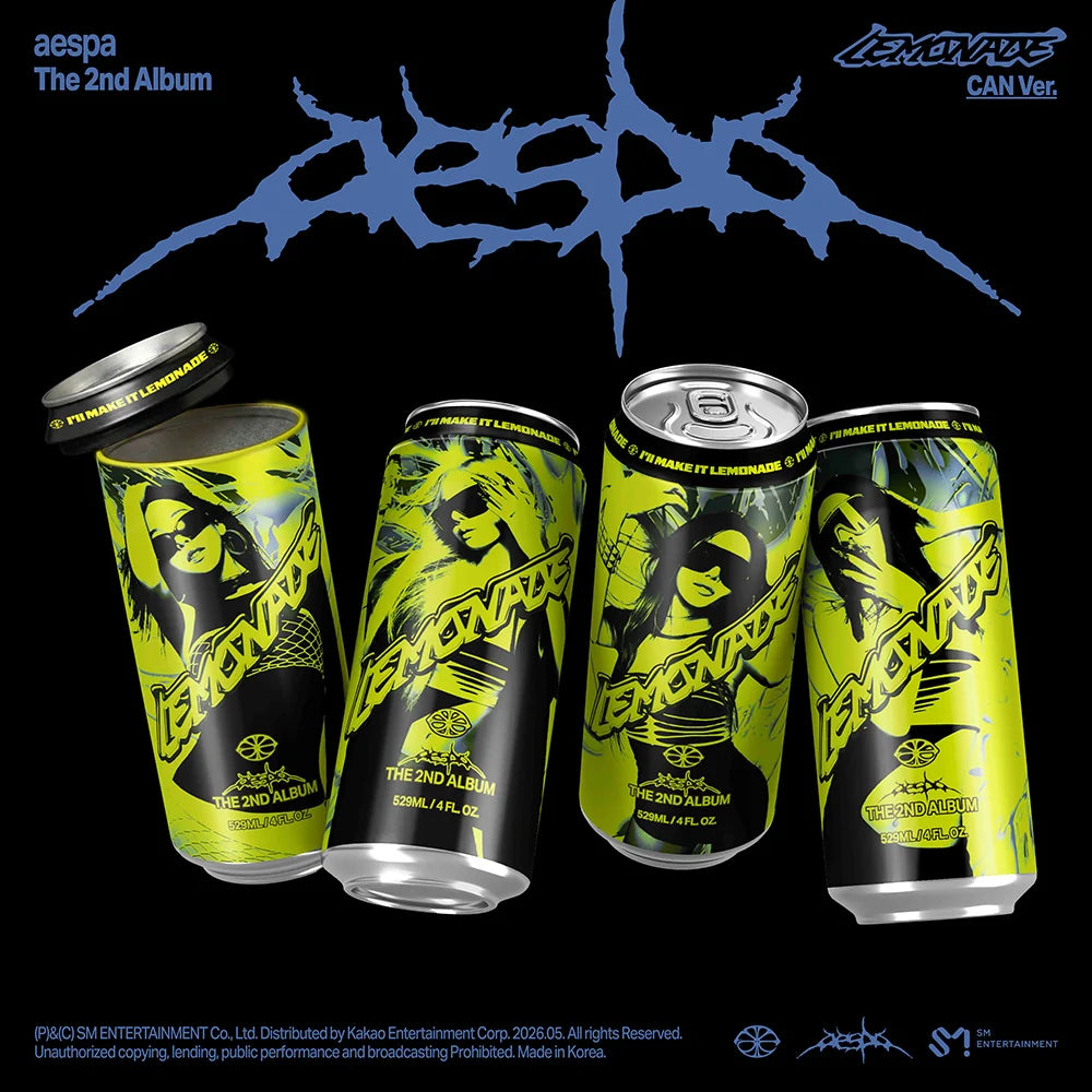 AESPA 2ND ALBUM - LEMONADE (CAN VER.)