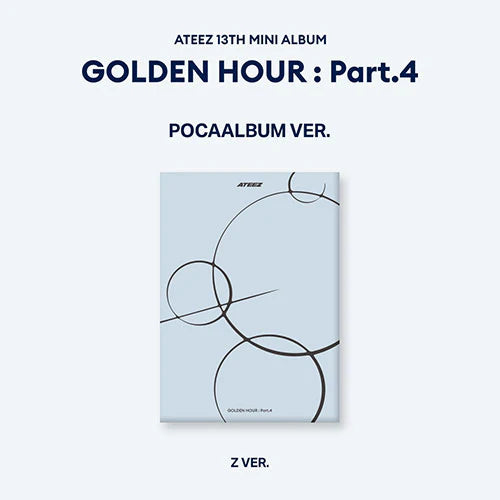 ATEEZ 13TH MINI ALBUM - GOLDEN HOUR : PART 4 (POCA VER.)