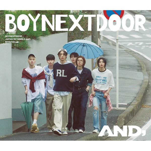 BOYNEXTDOOR 1ST JAPAN SINGLE ALBUM - AND, (LIMITED EDITION A)