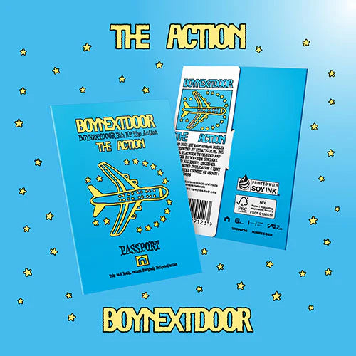 BOYNEXTDOOR 5TH EP ALBUM - THE ACTION (WEVERSE VER.)