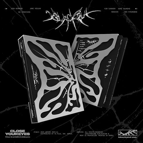 CLOSE YOUR EYES 3RD MINI ALBUM - BLACKOUT (BLACKOUT VER.)