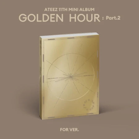 ATEEZ 11TH MINI ALBUM - GOLDEN HOUR PART 2 w/ FANPLEE POB (RANDOM)
