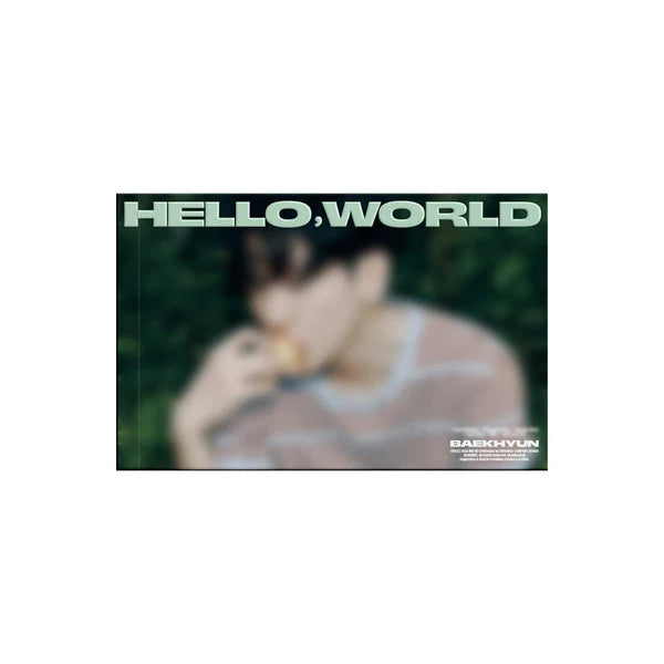 BAEKHYUN (EXO) 4TH MINI ALBUM - HELLO, WORLD (PHOTOBOOK VER) + POB