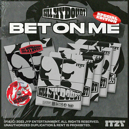 ITZY 7TH MINI ALBUM - KILL MY DOUBT (BET ON ME VER.)