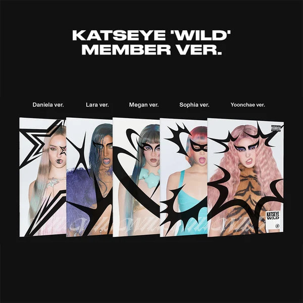 KATSEYE 3RD EP ALBUM - WILD (MEMBER VER.)