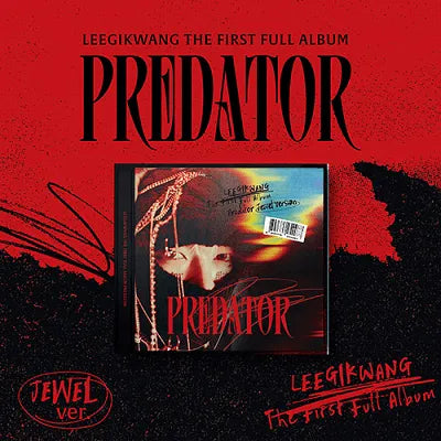 LEE GIKWANG (HIGHLIGHT) 1ST ALBUM - PREDATOR (JEWEL CASE VER.)