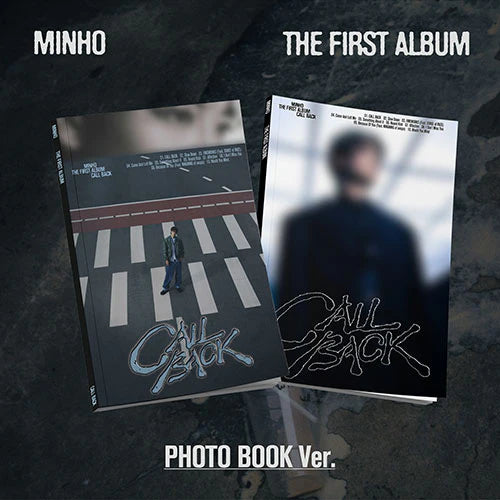 MINHO (SHINEE) 1ST ALBUM - CALL BACK (PHOTOBOOK VER.)