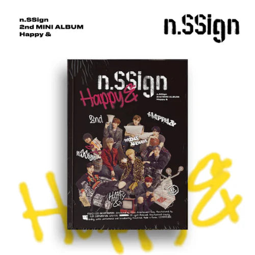 N.SSIGN 2ND MINI ALBUM - HAPPY &