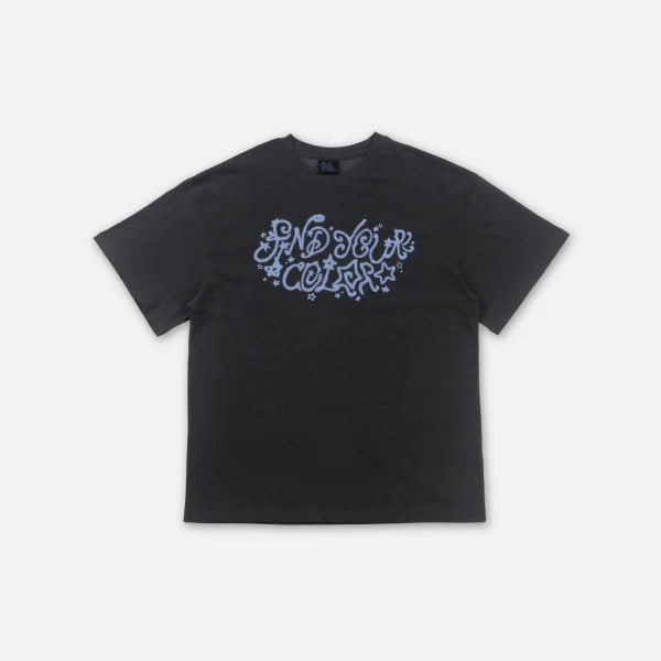 nct wish popup Tシャツ L NCT WISH - T-SHIRT (CHARCOAL VER.) [FIND YOUR COLOR POP-UP