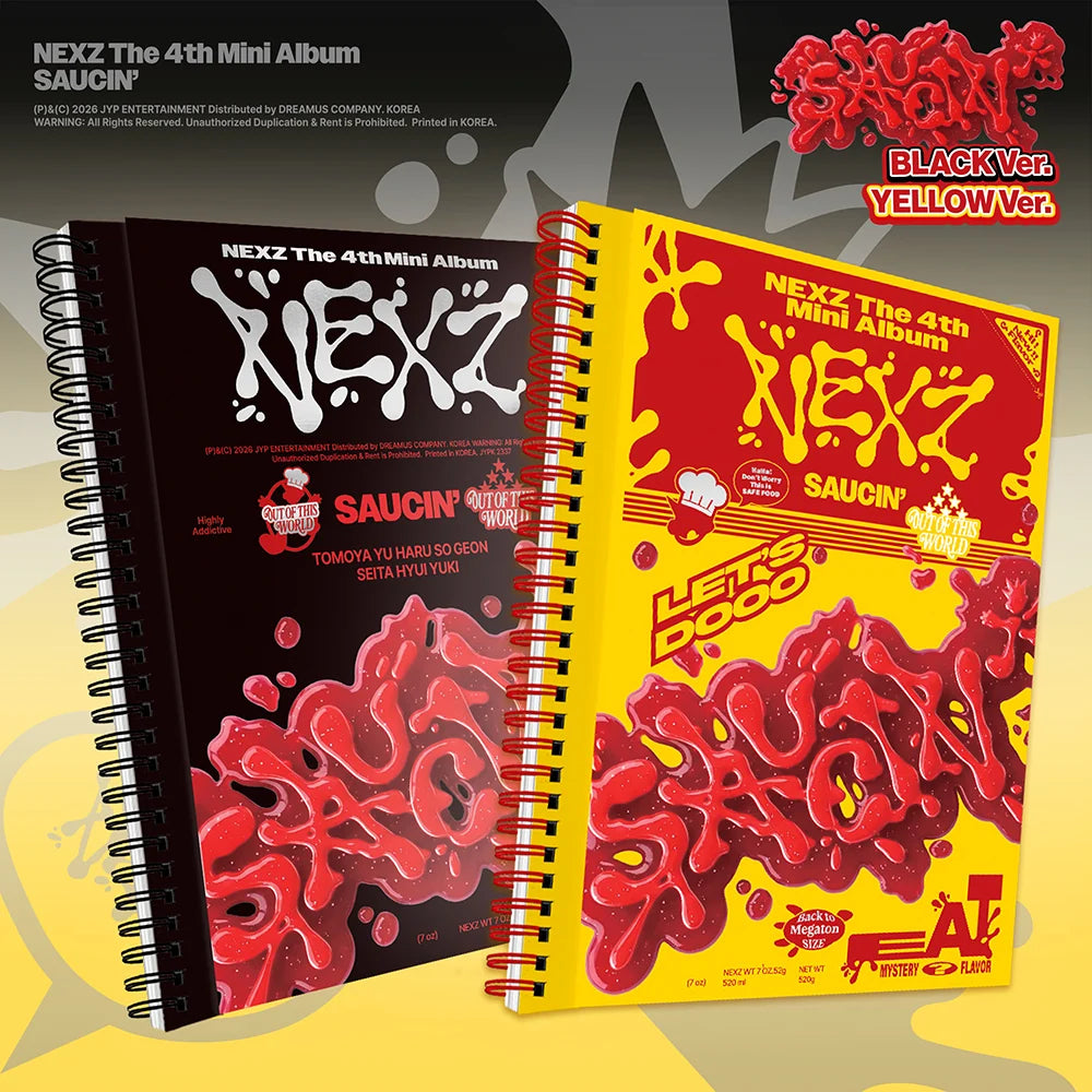 NEXZ 4TH MINI ALBUM - SAUCIN'