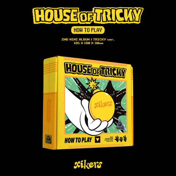 XIKERS 2ND MINI ALBUM - HOUSE OF TRICKY : HOW TO PLAY