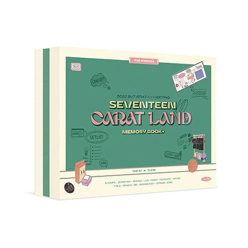 SEVENTEEN - 2022 SEVENTEEN IN CARAT LAND MEMORY BOOK