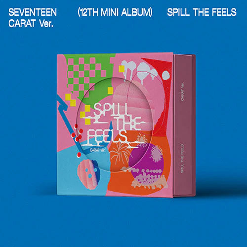 SEVENTEEN 12TH MINI ALBUM - SPILL THE FEELS (CARAT VER. U.S. EXCLUSIVE)