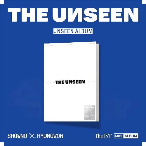 SHOWNU X HYUNGWON 1ST MINI ALBUM - THE UNSEEN (LIMITED VER.)