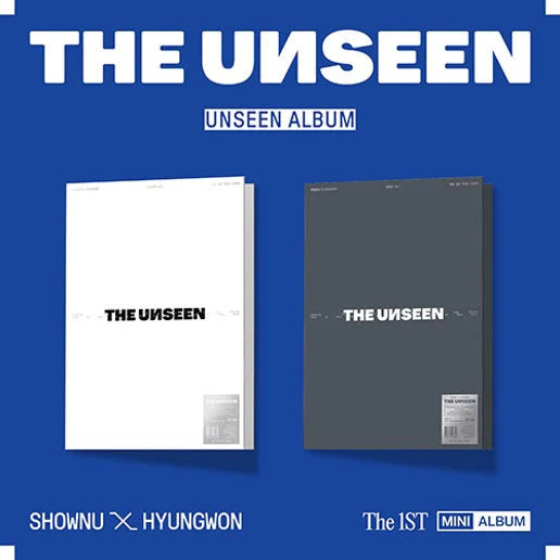 SHOWNU X HYUNGWON 1ST MINI ALBUM - THE UNSEEN (LIMITED VER.)