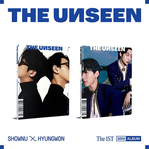 SHOWNU X HYUNGWON 1ST MINI ALBUM - THE UNSEEN (STANDARD VER.)