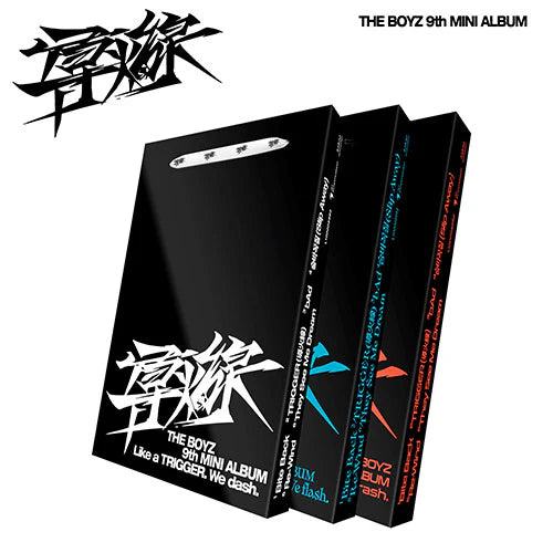 THE BOYZ 9TH MINI ALBUM - 導火線 (TRIGGER) w/WITHMUU POB
