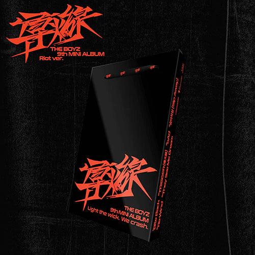 THE BOYZ 9TH MINI ALBUM - 導火線 (TRIGGER) w/WITHMUU POB
