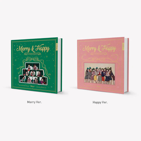 TWICE 1ST ALBUM REPACKAGE - MERRY & HAPPY
