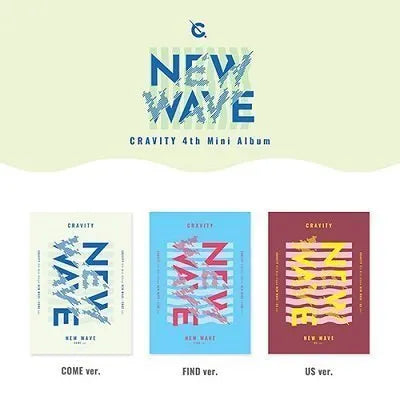 CRAVITY 4TH MINI ALBUM - NEW WAVE