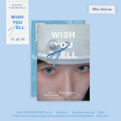 WENDY (RED VELVET) 2ND MINI ALBUM - WISH YOU HELL (PHOTOBOOK VER.)