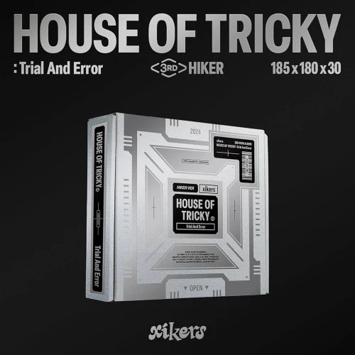 XIKERS 3RD MINI ALBUM - HOUSE OF TRICKY : TRIAL AND ERROR