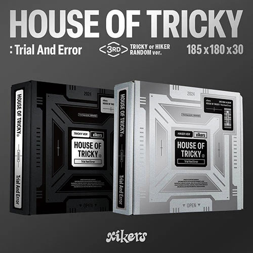 XIKERS 3RD MINI ALBUM - HOUSE OF TRICKY : TRIAL AND ERROR