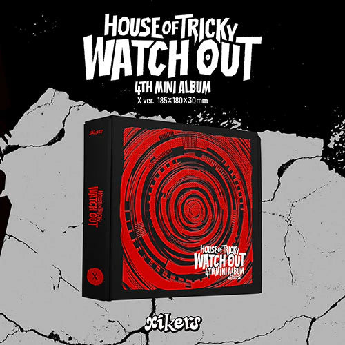 XIKERS 4th Mini Album - HOUSE OF TRICKY : WATCH OUT + POB