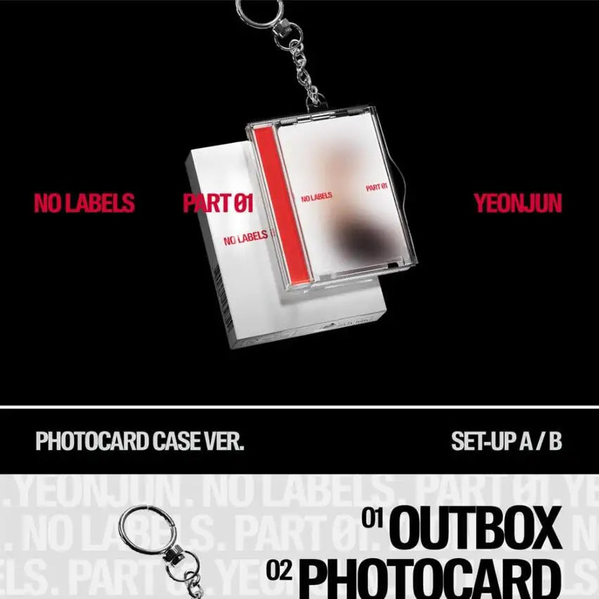 YEONJUN 1ST MINI ALBUM- NO LABELS: PART 01 (PHOTOCARD CASE VER.)