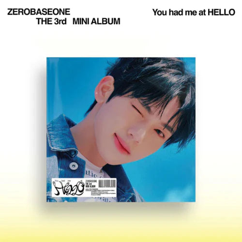 ZEROBASEONE 3RD MINI ALBUM - YOU HAD ME AT HELLO (DIGIPACK VER.)