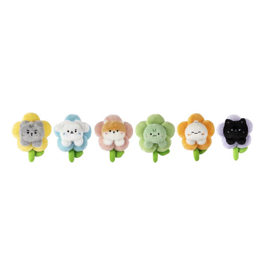 MONSTA X - [MONMUNGCHI X SWEET BLOSSOM] MINIMINI FLOWER PLUSH KEYRING