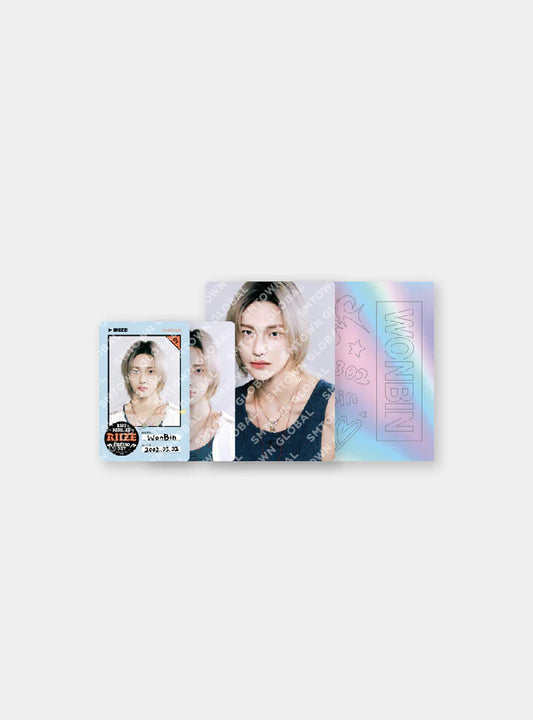 RIIZE - ID CARD + DECO STICKER SET [2024 RIIZE FAN-CON 'RIIZING DAY' OFFICIAL MD]