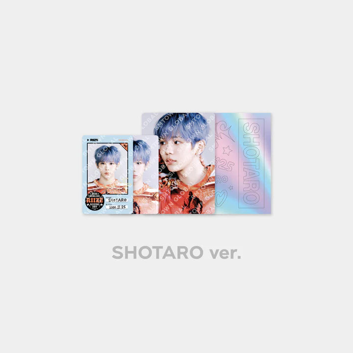 RIIZE - ID CARD + DECO STICKER SET [2024 RIIZE FAN-CON 'RIIZING DAY' OFFICIAL MD]