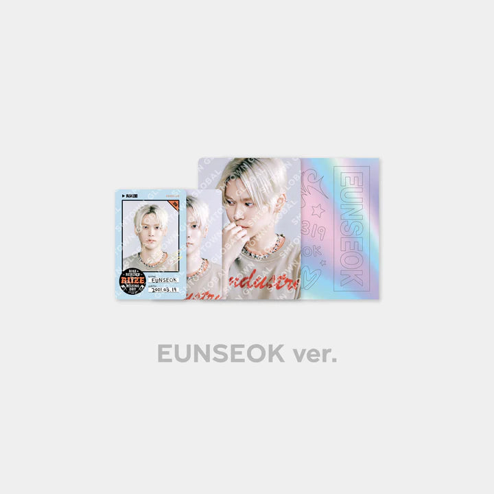 RIIZE - ID CARD + DECO STICKER SET [2024 RIIZE FAN-CON 'RIIZING DAY' OFFICIAL MD]