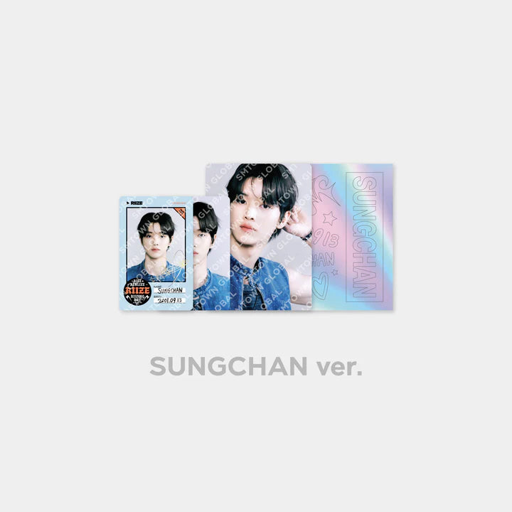 RIIZE - ID CARD + DECO STICKER SET [2024 RIIZE FAN-CON 'RIIZING DAY' OFFICIAL MD]